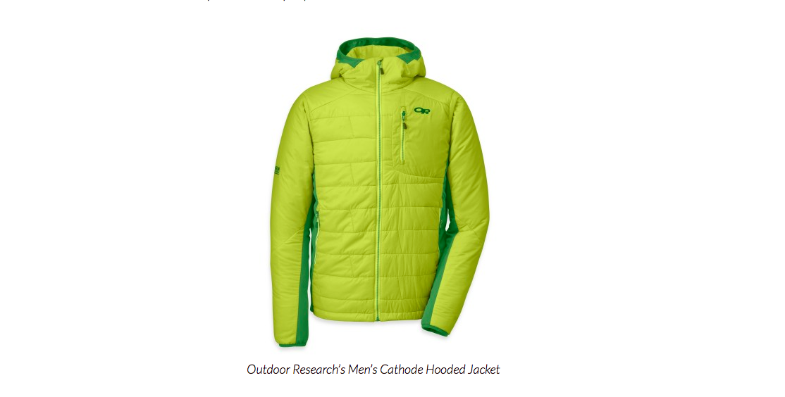 Gear Review: Outdoor Research Men’s Cathode Hooded Jacket - THE OUTDOOR ...